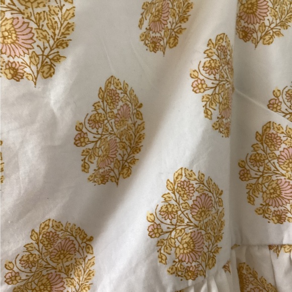 J. CREW | Tie-back Tiered Dress in gathered floral block print - Picture 6 of 11